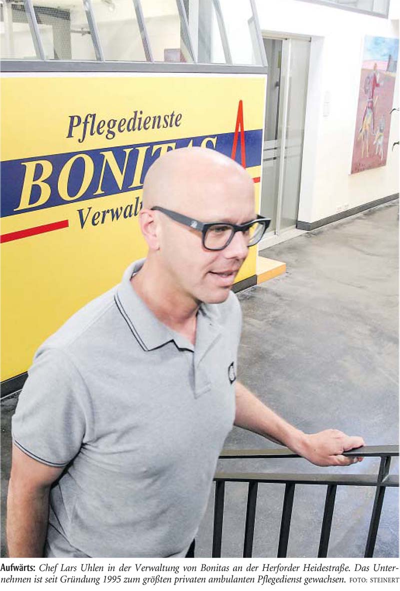 Lars Uhlen: Bonitas Holding - Der gelbe Riese aus Herford