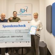 Spende von 2.000 Euro vom Ingenieurbüro Schepper Spende von 2.000 Euro vom Ingenieurbüro Schepper